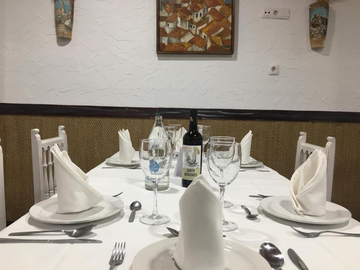 Hostal- Restaurante Estacion Via Verde Olvera Ngoại thất bức ảnh