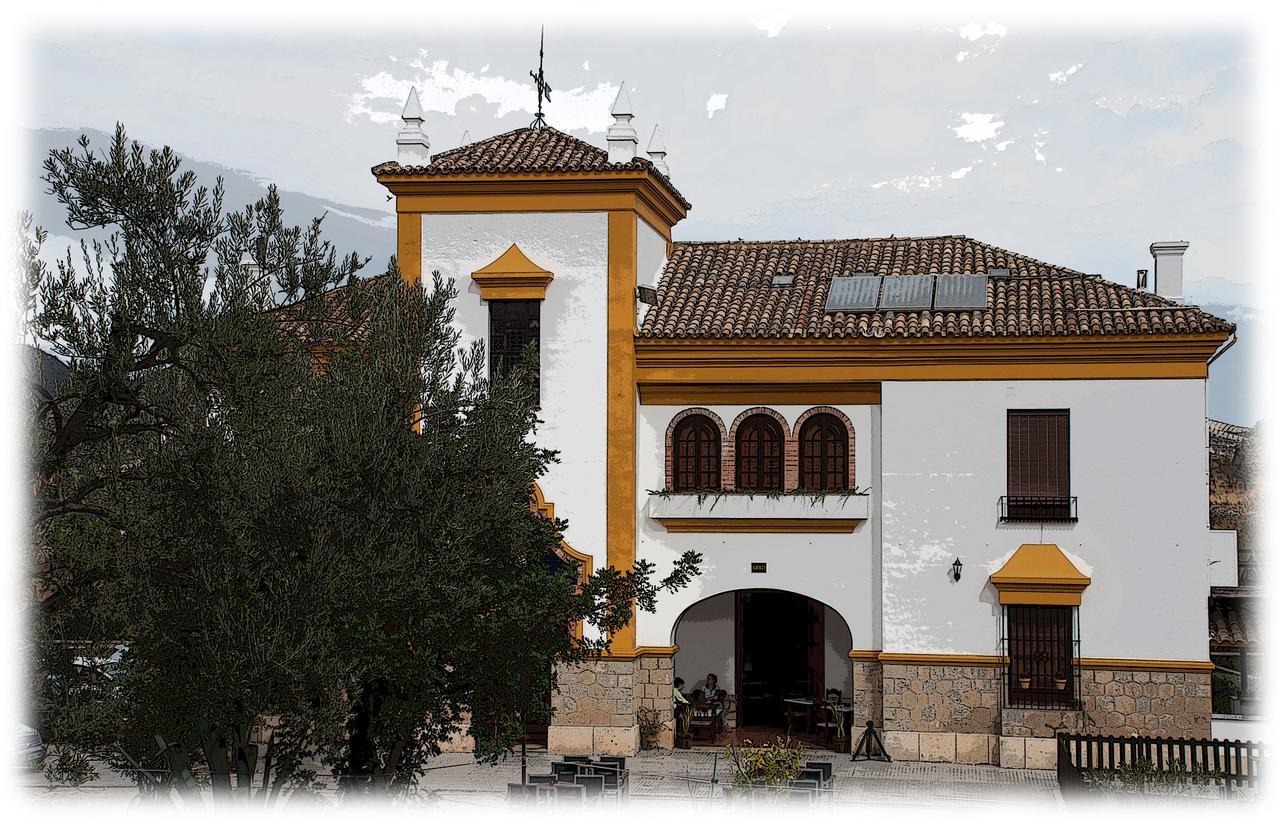 Hostal- Restaurante Estacion Via Verde Olvera Ngoại thất bức ảnh